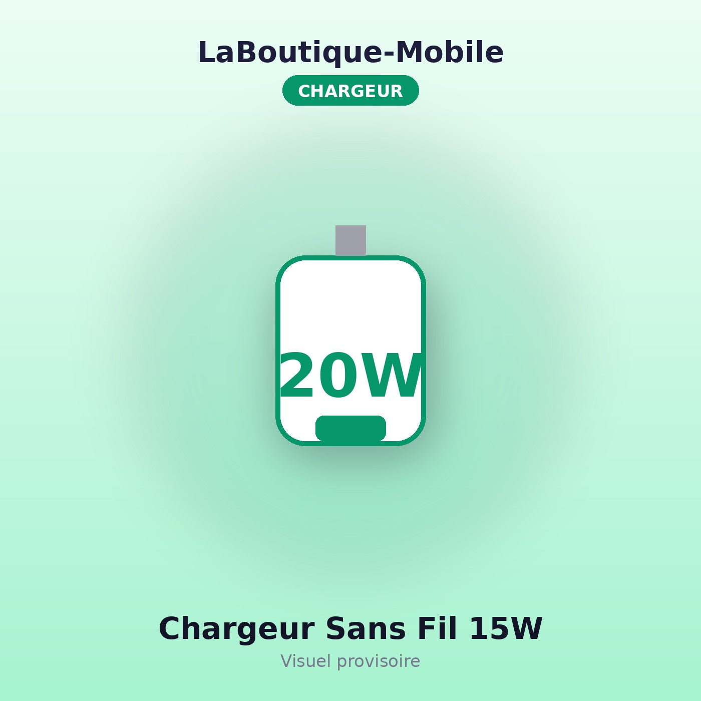 Chargeur Sans Fil 15W
